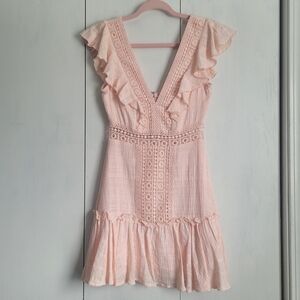 Francesca's Pink Dress NWT